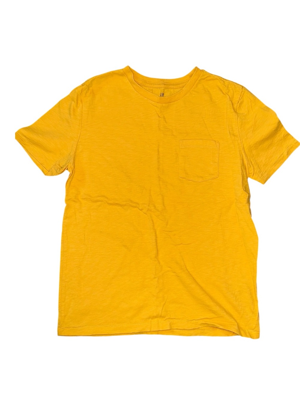 GAP Kids Yellow Organic Cotton Pocket Tee